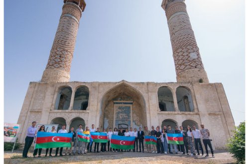Aparıcı gənclər təşkilatlarının Ağdam səfəri baş tutub - FOTO