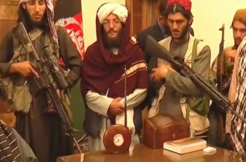 “Taliban” hərəkatının üzvləri prezident sarayında – FOTO/VİDEO