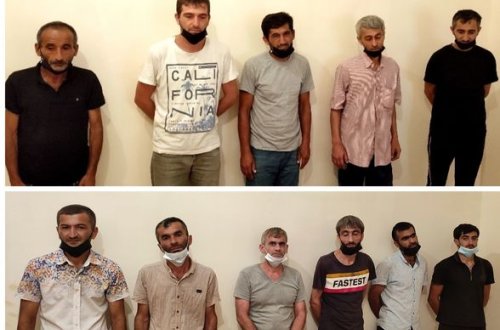 Polisdən “patı” əməliyyatı: 11 nəfər saxlanıldı - FOTO