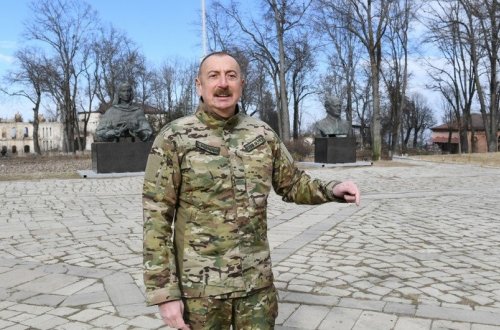 Dövlət başçısı: “Onların arzuları onların gözlərində qaldı”