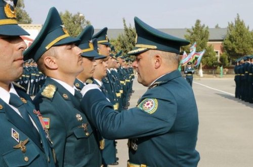 Военнослужащим ГПС Азербайджана вручены ордена и медали - ФОТО