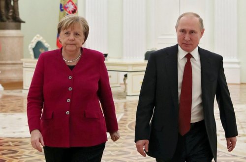 Almaniya kansleri Putinlə Əfqanıstanı müzakirə edəcək