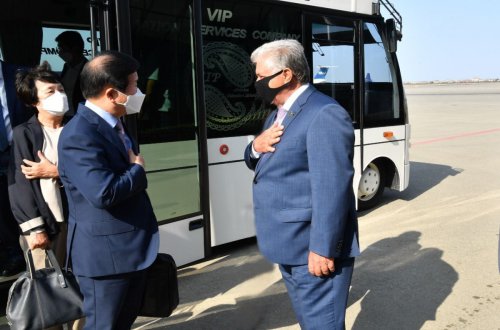 Koreya Milli Assambleyasının sədri Azərbaycana rəsmi səfərə gəlib