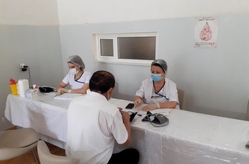 Aşura günü ilə bağlı Gəncədə qanvermə aksiyası keçirilir -  FOTO (ÖZƏL) 