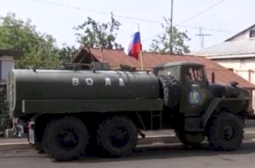 Qarabağa suyu rus sülhməramlıları çatdırır