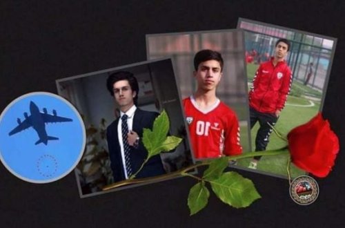 Əfqanıstanlı futbolçunun qalıqları təyyarənin şassisində aşkarlandı