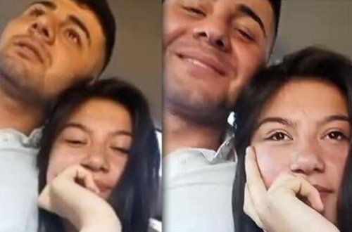 3 uşaq atasını öldürən qatil sevgilisi ilə canlı yayım açdı - VİDEO