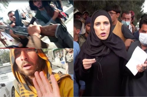 Amerikalı jurnalist “Taliban” yaraqlılarının hücumuna məruz qalıb - VİDEO