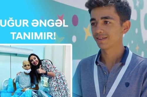 Leyla Əliyevanın dəstəyi ilə xərçəngə qalib gələn gənc - VİDEO