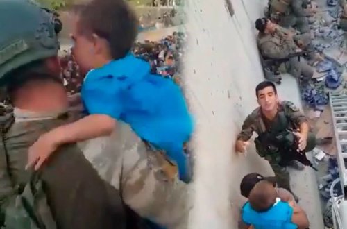 Əfqanıstanda xidmət edən azərbaycanlı sülhməramlılar azyaşlılara kömək edib - VİDEO