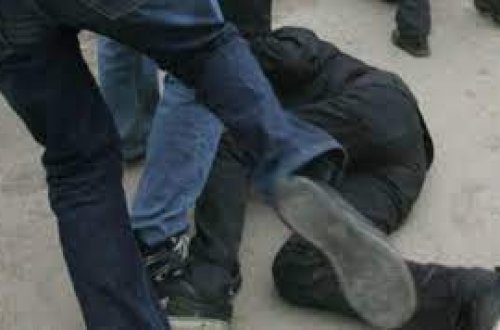 Samuxda 45 yaşlı kişini döydülər