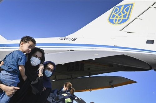 Ukrayna daha 83 nəfəri Əfqanıstandan təxliyə edib