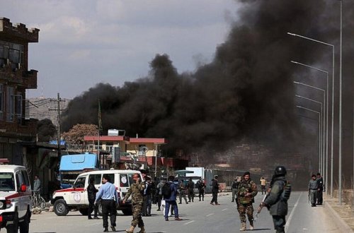 Kabil hava limanında yanğın başlayıb
