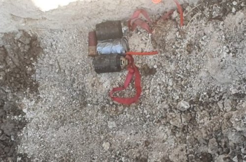 Son dəqiqə: Hadrutda ermənilərin qoyduğu bomba tapıldı