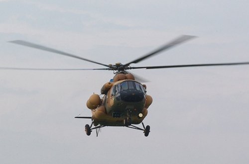 Meksikada Hərbi Dəniz Qüvvələrinə məxsus helikopter qəzaya uğrayıb