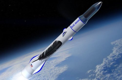 Многоразовую ступень тяжелой ракеты New Glenn впервые показали на ФОТО