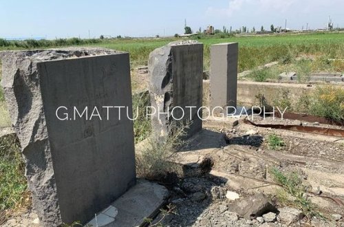 Zəngibasarda ermənilərin viran qoyduğu Ağadədə məzarlığı ilk dəfə görüntüləndi - FOTO