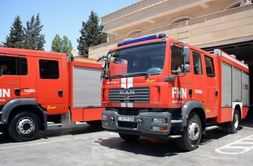 Mingəçevirdə evdə yanğın olub