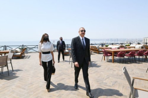 Prezident və xanımı bir sıra açılışlarda iştirak ediblər - MÜSAHİBƏ+CANLI