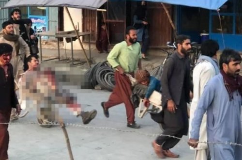 Kabildəki terror aktında ölən və yaralananların sayı artıb