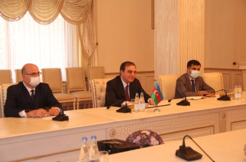 Özbəkistan səfiri Gəncəyə səfər edib - FOTO