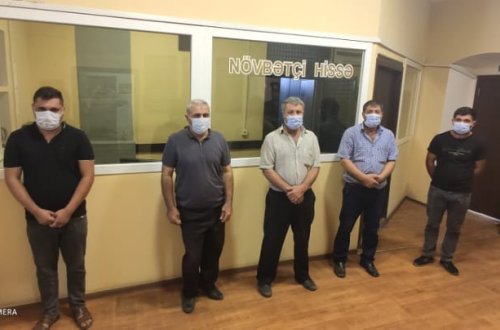 Kəlbəcərə qanunsuz keçmək istəyən şəxslər saxlanıldı - FOTO