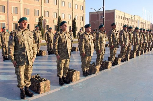 Əfqanıstandan təxliyə olunan Azərbaycan sülhməramlıları Vətənə qayıdıb