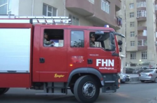 SON DƏQİQƏ: Bakıda məşhur ticarət mərkəzi yanır! - FOTO