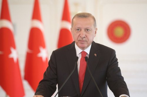 Ərdoğan Monteneqro Prezidenti ilə görüşüb