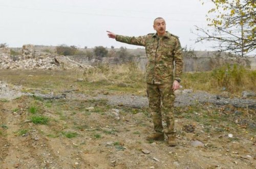 Prezident və birinci Vitse-prezidentə Şuşanın baş planı təqdim olunub - YENİLƏNİB