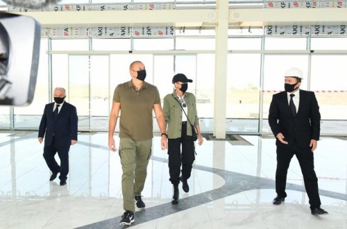 Mehriban Əliyeva Füzuli Beynəlxalq Hava Limanı ilə bağlı paylaşım edib