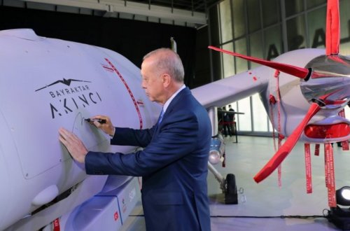 Ərdoğan ən yeni PUA-nın Türkiyə ordusuna qəbul edildiyini bildirib