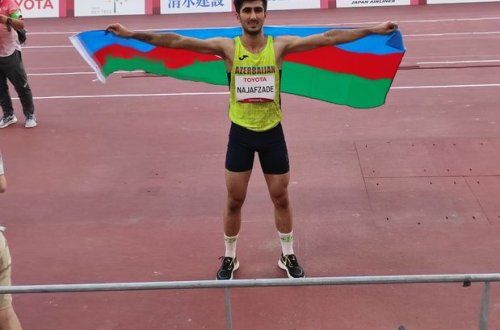 Paralimpiya Oyunları: İdmançımız uzunluğa tullanmada Azərbaycana növbəti medalı qazandırdı - FOTO