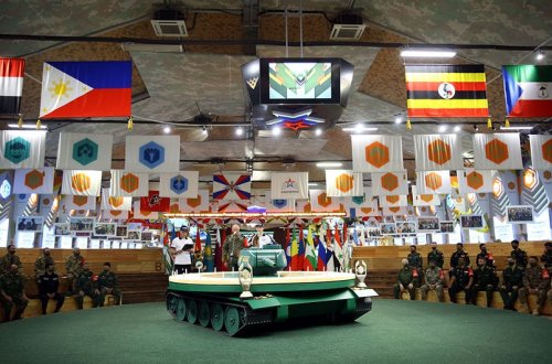 “Tank biatlonu” müsabiqəsinin yarımfinalında iştirak edəcək komandaların püşkatması keçirilib