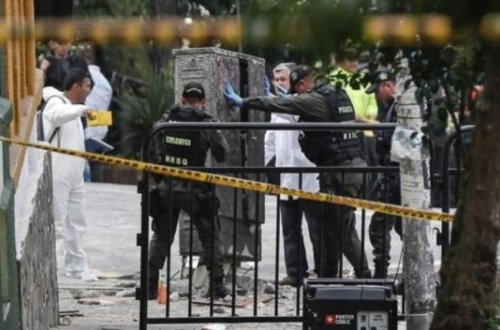 Kolumbiyanın polis idarəsində partlayış olub, onlarla insan yaralanıb