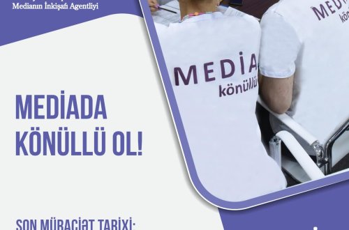 “Media könüllüləri” Proqramına start verildi - ŞƏRTLƏR