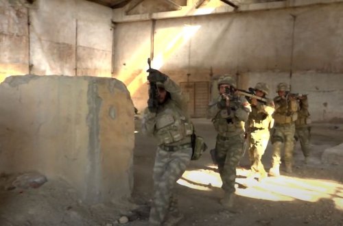 Əlahiddə Ümumqoşun Ordunun xüsusi təyinatlı bölmələrində təlim keçirilib