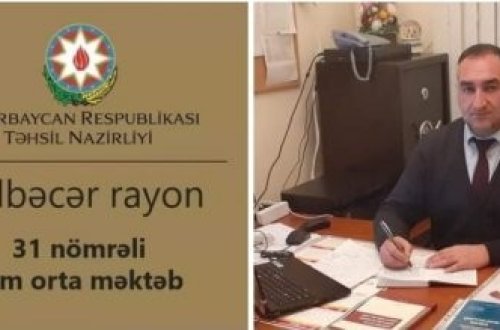 31 saylı Kəlbəcər məktəbində müəllimlə direktor arasında 