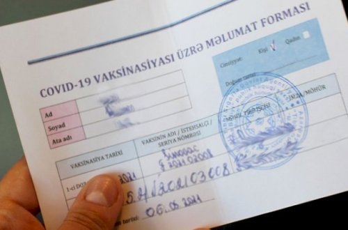 Azərbaycanda bunu da elədilər: Xaricə saxta COVİD-19 pasportu satdılar