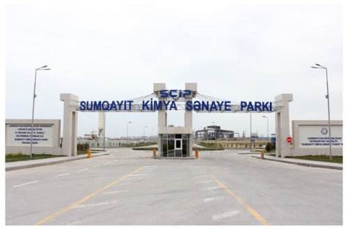 Sumqayıt Kimya Sənaye Parkında “Azmonbat” MMC-nin açılışı olub