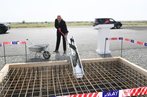 Sumqayıtda güzəştli mənzil layihəsi çərçivəsində növbəti yaşayış kompleksinin təməli qoyuldu