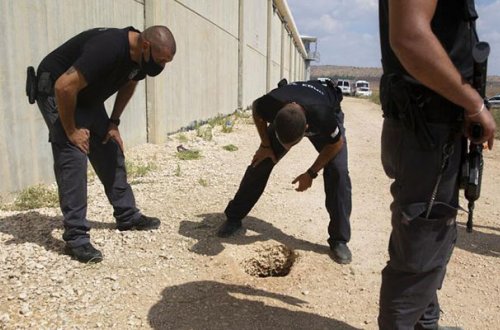 Fələstinli ömürlük məhkumlar İsrail həbsxanasından belə qaçdı - Fotolar