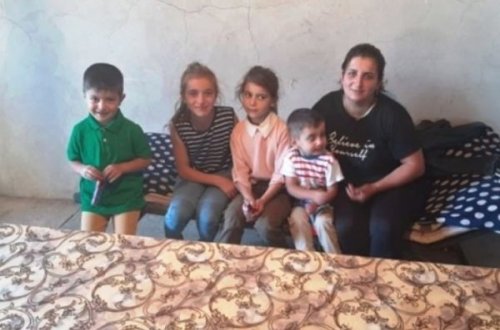 Erməni qadın uşaqlarıyla birgə Xankəndidən Şuşaya keçməyə çalışıb