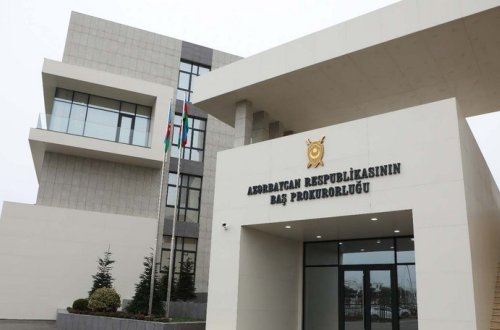 Baş Prokurorluq: 