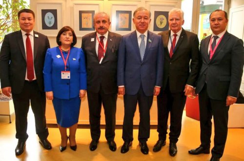 Sahibə Qafarova Vyanada TÜRKPA-ya üzv ölkələrin spikerlərinin ziyafət yeməyinə qatılıb