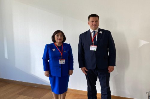 Milli Məclisin sədri Estoniya Parlamentinin Prezidenti ilə görüşüb