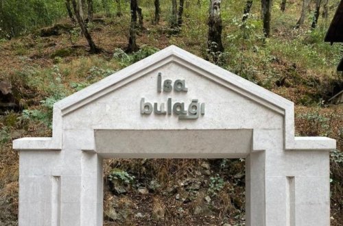 İsa Bulağı tam bərpa edilib