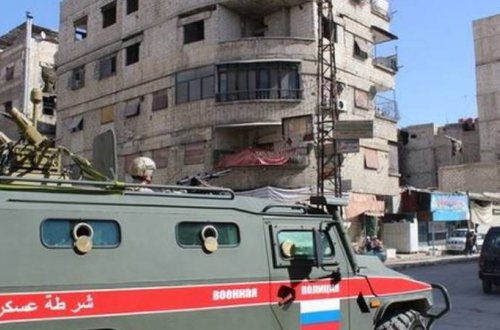 Suriyada zirehli avtomobil partladıldı, rus əsgəri öldü