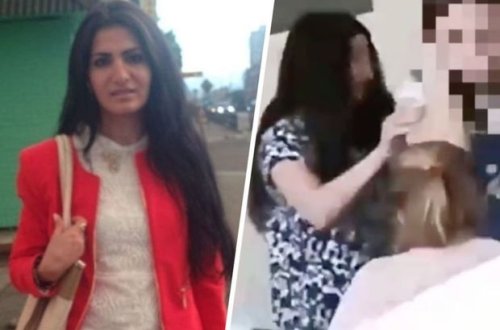 Rusiyada şagirdləri döyən erməni əsilli müəllimin görüntüləri yayıldı - VİDEO