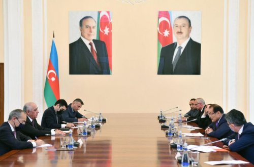 Əli Əsədov Türk Şurasının nümayəndə heyəti ilə görüşüb - FOTO